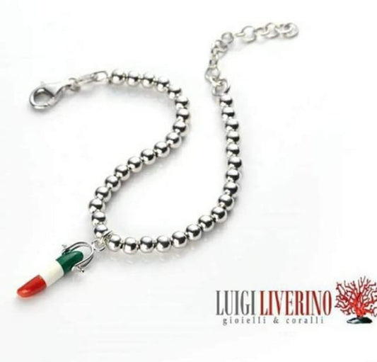 TRIKKY (BRACCIALE D'ARGENTO CON TRIKORNO)